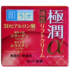 Антивозрастной гиалуроновый лифтинг крем для лица Hada Labo Gokujyun Lifting 50 мл