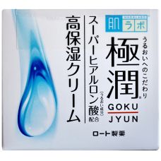 Гиалуроновый увлажняющий крем для лица Hada Labo Rohto Gokujyun Hydrating Cream 50 мл