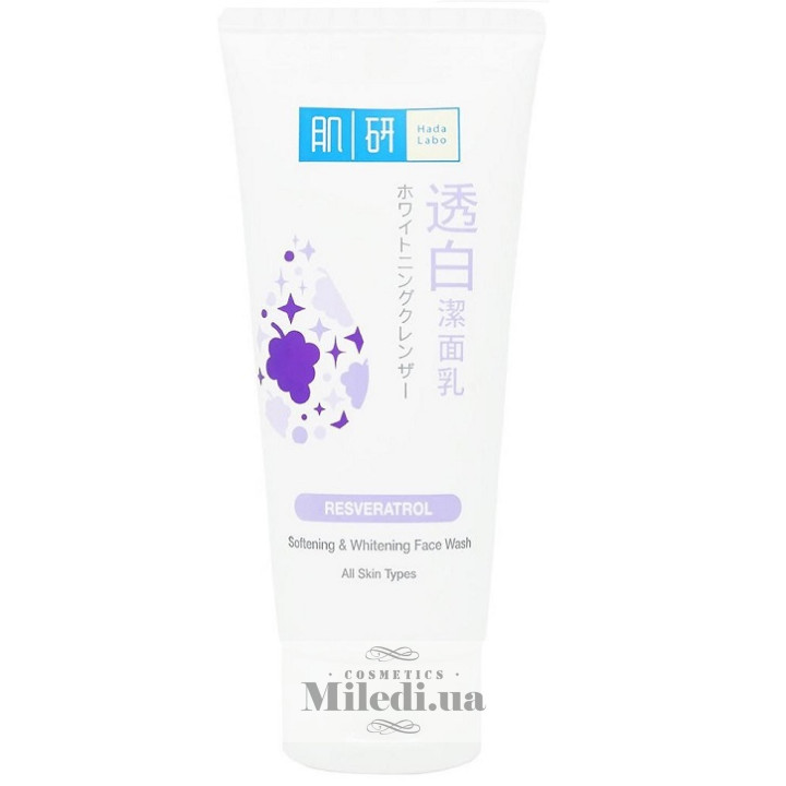 Крем-пенка Hada Labo для умывания с ресвератролом, 100 мл