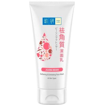 Крем-пенка для смягчения и отшелушивания с экстрактом жожоба Hada Labo Softening & Exfoliating Face Wash 100 мл