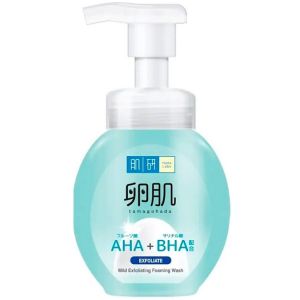 Мягкая пенка-пилинг для лица Hada Labo AHA+BHA Exfolication Face Wash 160 мл