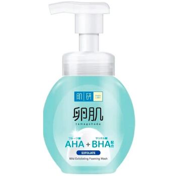 М'яка пінка-пілінг для обличчя Hada Labo AHA + BHA Exfolication Face Wash 160 мл