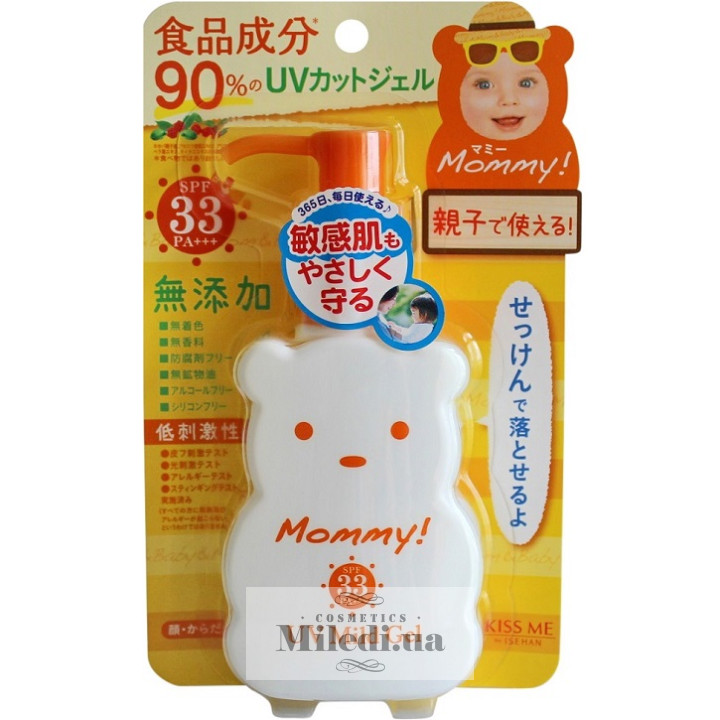 Солнцезащитный мягкий гель Isehan Mommy SPF33, 100 мл