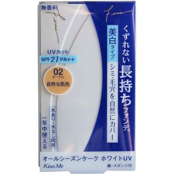 Пудра компактна Всесезонна SPF27 Isehan Ferme All Season Cake White UV 11 г