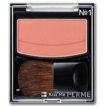 Рум'яна компактні Isehan Kiss Me Ferme Brightning Cheek Color 3 г
