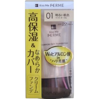 Тональная питательная основа Isehan Ferme Essence Rich Foundation SPF22 25 мл