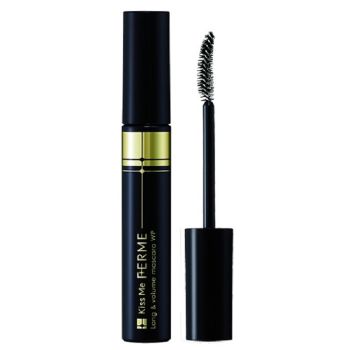 Тушь для ресниц Объемная и удлиняющая Isehan Kiss Me Ferme Long & Volume Mascara WP 6 г