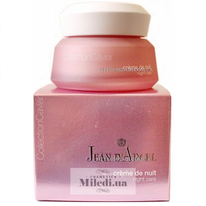 Восстанавливающий ночной крем Jean d`Arcel Caviar для лица, 50 мл