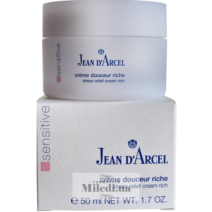Крем Анти-стрес 24г Jean d`Arcel Sensitive для чутливої шкіри, 50 мл