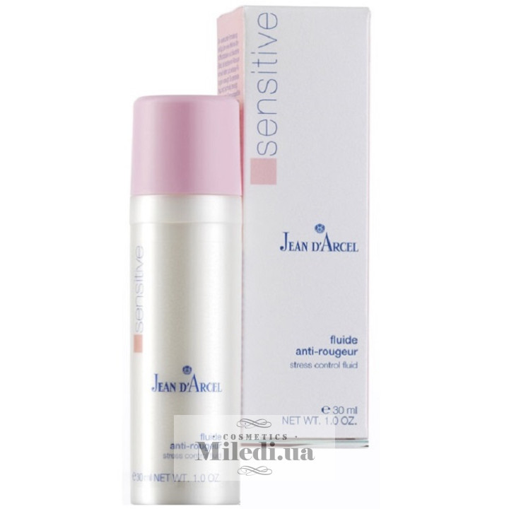 Флюид Jean d`Arcel Sensitive от покраснений при розацеа, 30 мл