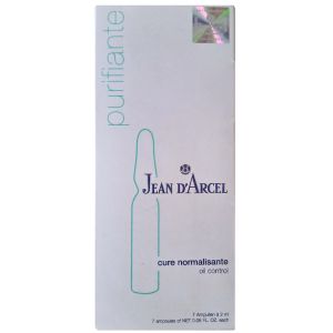 Нормализующий концентрат антисептик для жирной и проблемной кожи Jean d`Arcel Purifiante Cure Normalisante 7x2ml