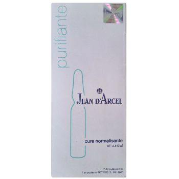 Нормалізуючий концентрат Антисептик для жирної шкіри Jean d`Arcel Purifiante Cure Normalisante 7x2ml