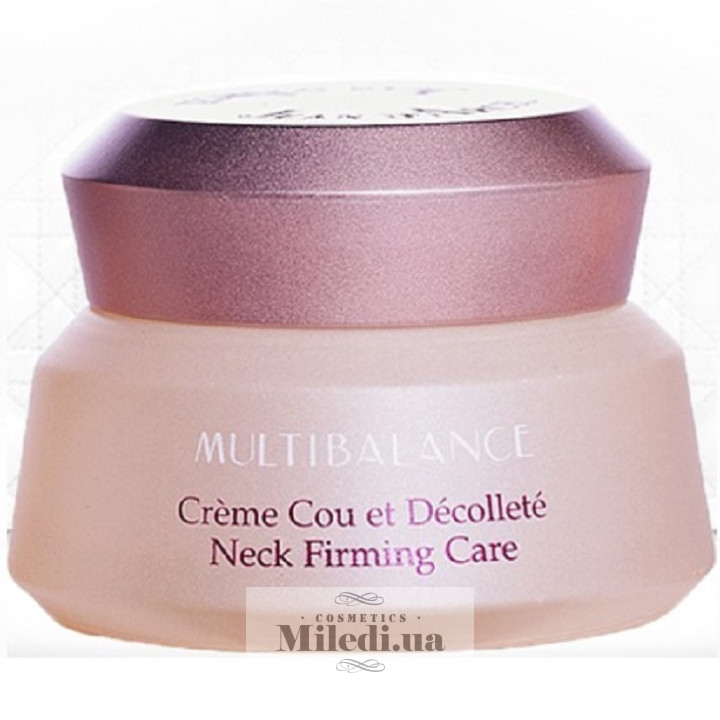 Крем Jean d`Arcel Multibalance для шиї та декольте з фітоестрогенами ірису, 50 мл