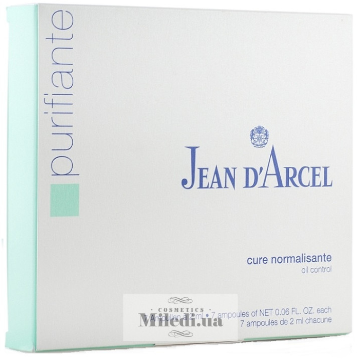 Концентрат нормалізуючий Антисептик Jean d`Arcel Cure Normalisante, 7x2ml