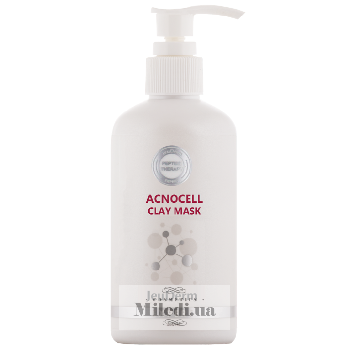 Глиняная маска для лица JeuDerm AcnoCell Clay Mask, 250 мл