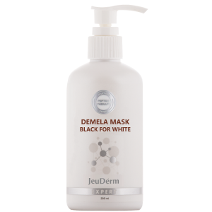 Освітлююча чорна маска для обличчя JeuDerm Demela Mask Black for White 50 мл