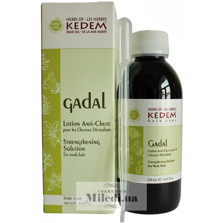 Лосьйон Kedem для шкіри голови і зміцнення волосся «Гадаль», 250 мл