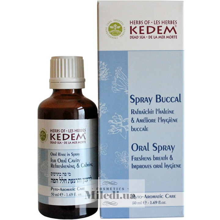 Спрей для дезінфекції порожнини рота «Шен» Kedem Shen, 50 мл