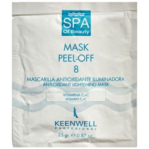 Альгинатная СПА-маска №8 антиоксидантная депигментирующая Keenwell Mask Peel-off-8 Anti-Oxidant Lightening Mask 25 г