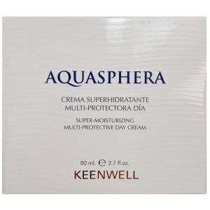 Денний суперзволожуючий мультизахисний крем для обличчя Keenwell Aquasphera Super Moisturizing Multi-Protective Day Cream 80 мл