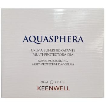 Денний суперзволожуючий мультизахисний крем для обличчя Keenwell Aquasphera Super Moisturizing Multi-Protective Day Cream 80 мл
