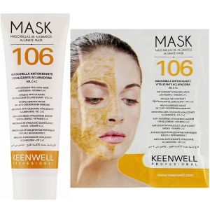 Альгинатная маска №106 антиоксидантная отбеливающая Keenwell Alginate Mask Antioxidant Vitalizing Mask (шт)