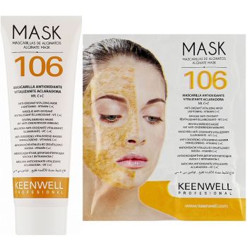 Альгинатная маска №106 антиоксидантная отбеливающая Keenwell Alginate Mask Antioxidant Vitalizing Mask (шт)