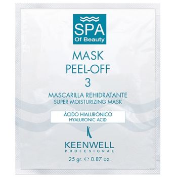 Альгинатная СПА-маска №3 супер увлажняющая Keenwell Mask Peel-off-3 Super Moisturizing Mask Hyaluronic Acid 25 г