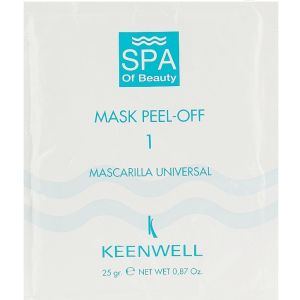 Альгинатная СПА-маска №1 универсальная Keenwell Mask Peel-off-1 Universal Mask 25 г