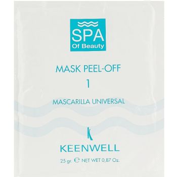 Альгинатная СПА-маска №1 универсальная Keenwell Mask Peel-off-1 Universal Mask 25 г