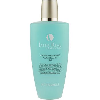 Очищаючий лосьйон для вмивання 3-в-1 Keenwell Royal Jelly & Ginseng Clarifying Cleansing Lotion 3x1 250 мл