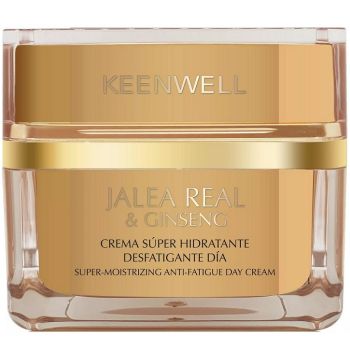 Денний суперзволожуючий крем знімаючий втому Keenwell Royal Jelly & Ginseng Super Moisturizing Anti Fatigue Day Cream 50 мл