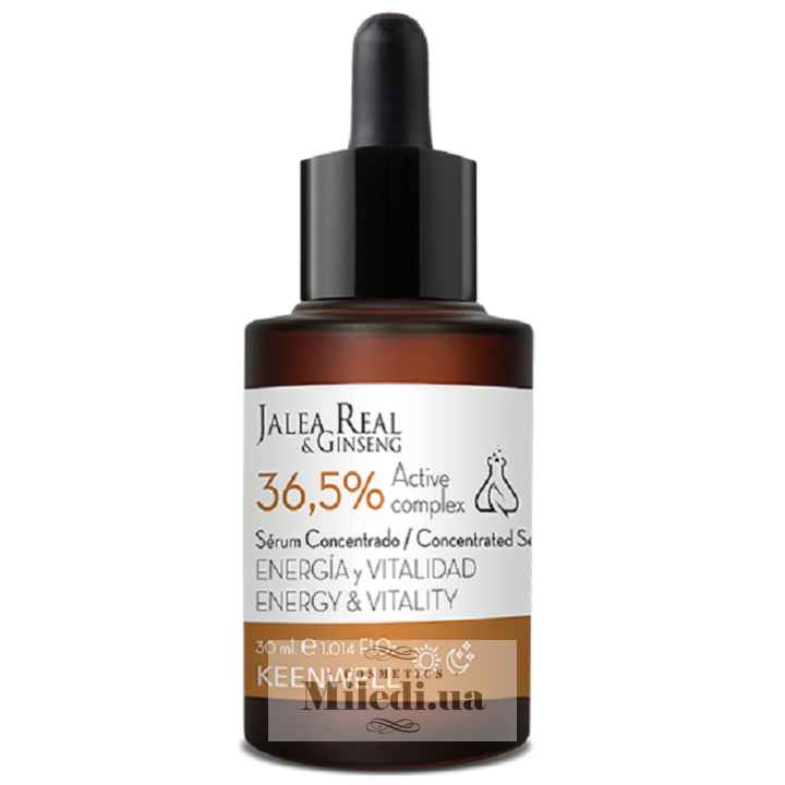 Энергетическая ревитализирующая сыворотка Keenwell Royal Jelly & Ginseng, 30 мл