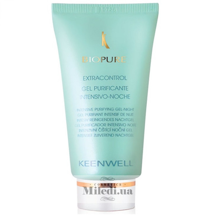 Ночной гель Keenwell Biopure с эффектом глубокого очищения, 60 мл