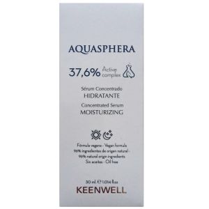 Увлажняющая сыворотка концентрат Keenwell Aquasphera Moisturizing Concentrated Serum 37.6% Active Complex 30 мл