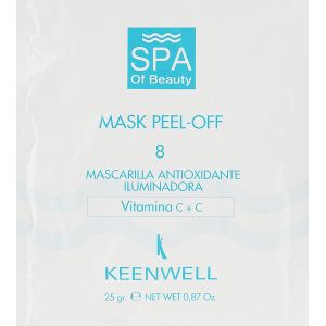 Антиоксидантная депигментирующая, 25гр - Keenwell Mask Peel-off-8 Anti-Oxidant Lightening Mask
