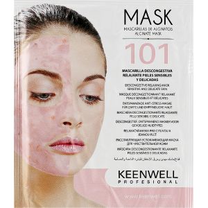 Альгинатная маска для лица Расслабляющая успокаивающая №101 Keenwell Alginate Mask 101 Decongestive Relaxing Mask