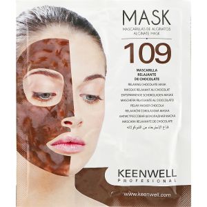 Антистрессовая шоколадная, 125мл+25гр - Keenwell Alginate Mask 109 Relaxing & Distressing Cocoa Mask