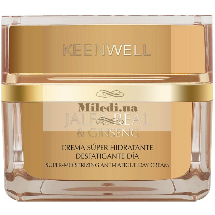 Дневной супер увлажняющий крем против усталости - Keenwell Royal Jelly & Ginseng Super Moisturizing Anti Fatigue Day Cream, 50мл