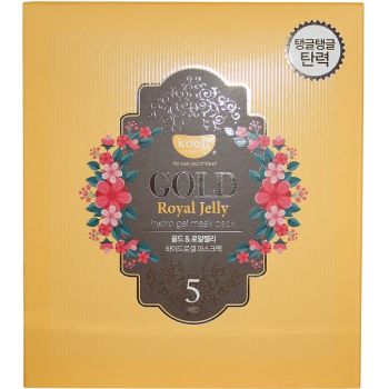 Гідрогелева маска для обличчя з золотом і маточним молочком Koelf Gold & Royal Jelly Hydro Gel Mask Pack 5 шт
