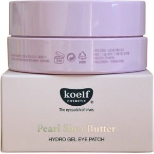 Гідрогелеві патчі для очей з перлами і маслом ши Koelf Pearl & Shea Butter Hydro Gel Eye Patch 60 шт