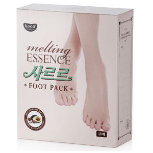 Питательная и смягчающая маска-носочки для загрубевшей кожи стоп Koelf Melting Essence Foot Pack 10 шт