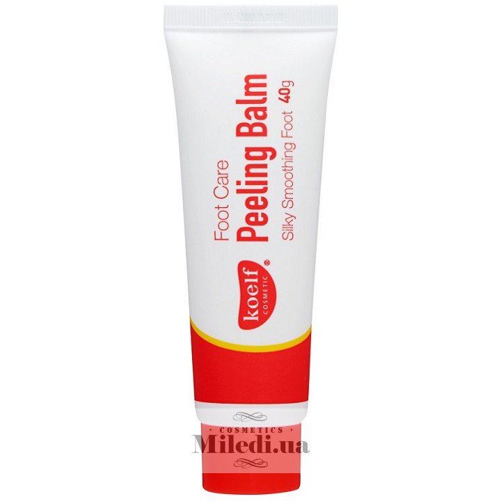 Смягчающий пилинг-бальзам Koelf для грубой кожи стоп, 40 мл