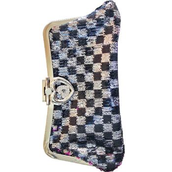 Клатч женский вечерний с пайетками (20 х 11 х 2 см) 1-1726