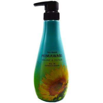Бальзам ополіскувач для об'єму пошкодженого сухого волосся Kracie Dear Beaute Himawari Oil In Conditioner Volume & Repair 500 мл