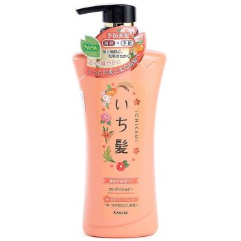 Увлажняющий бальзам с маслом абрикоса Kracie Ichikami Moisturizing Conditioner 480 мл