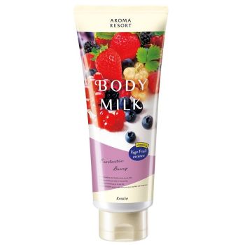 Молочко для тіла з ароматом ягід Kracie Aroma Resort Body Milk Fantastic Berry 200 мл