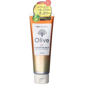 Разогревающий бальзам для глубокого очищения пор с экстрактом оливы Kracie Naive Botanical Olive Hot Cleansing Balm 170 мл