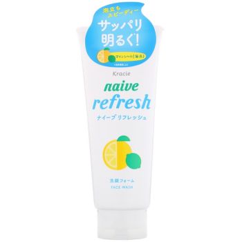 Пінка для вмивання з ароматом цитрусових Kracie Naive Facial Cleansing Foam Citrus Refresh 130 мл