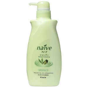 Шампунь с алоэ и маслом виноградных косточек Kracie Naive Shampoo Smoothing 550 мл